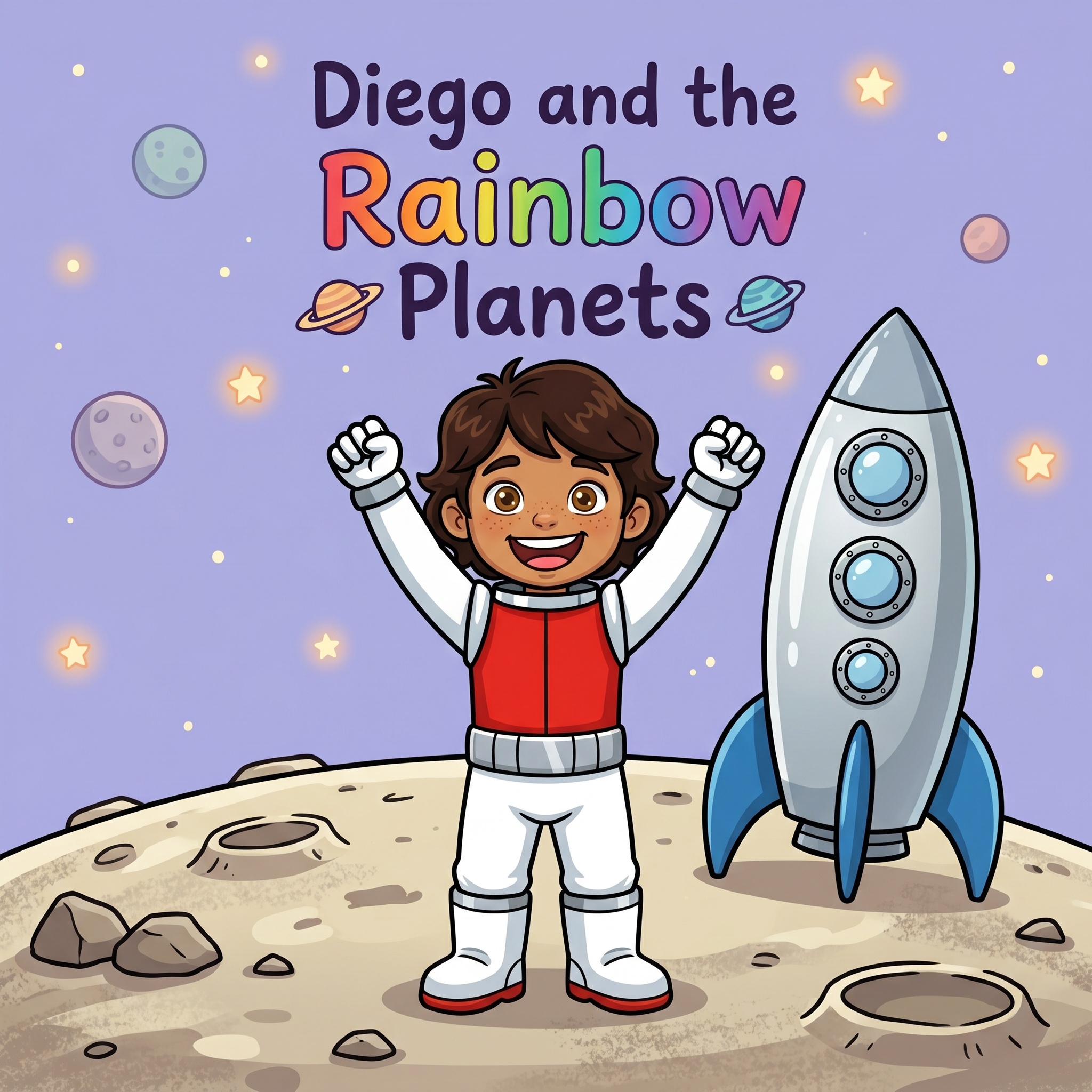 Diego and the Rainbow Planets