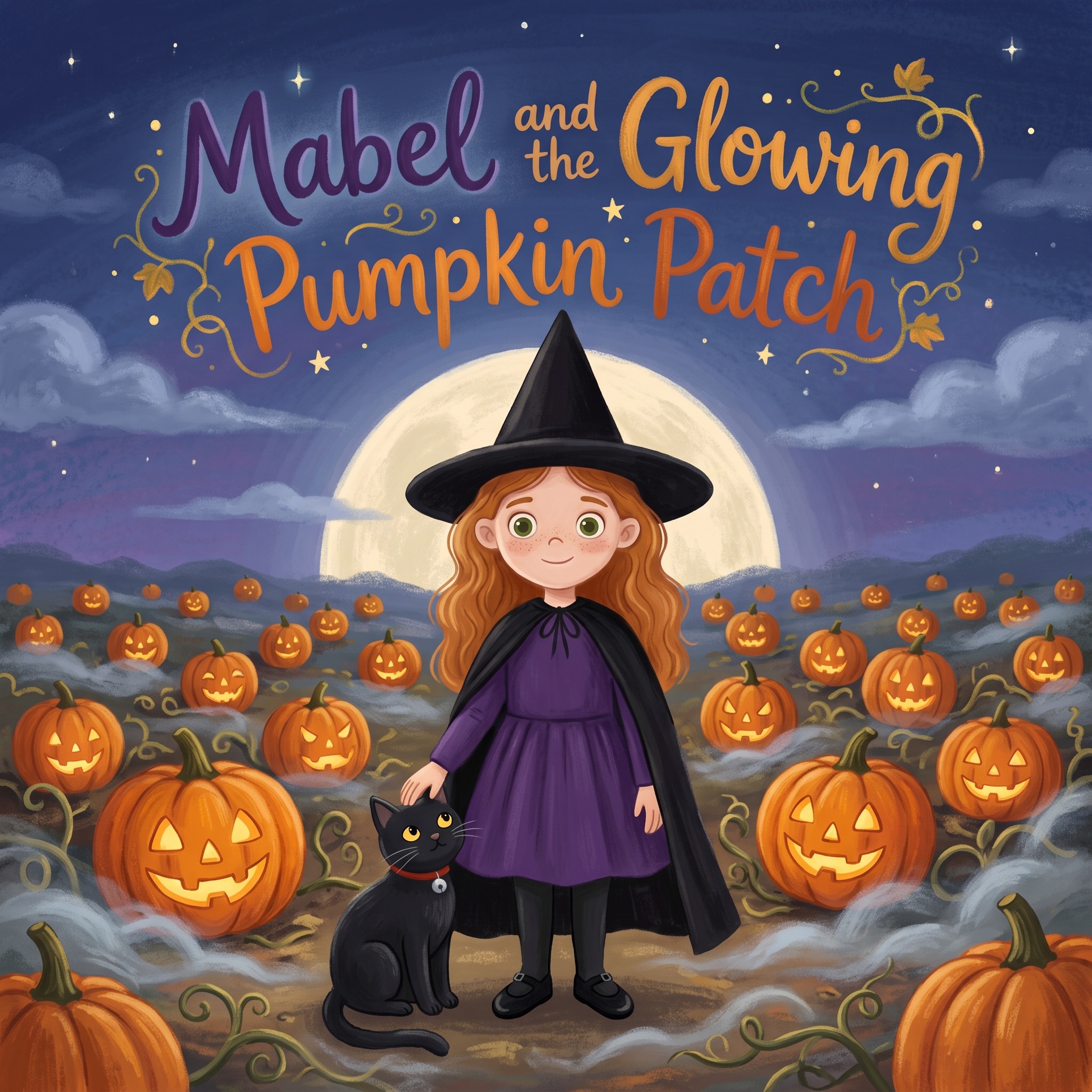 Mabel and the Glowing Pumpkin Patch